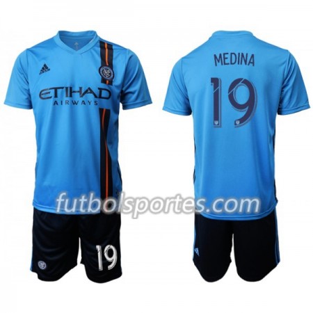 Camisetas Niños New York City FC MEDINA 19 Primera Equipacion 2019/2020